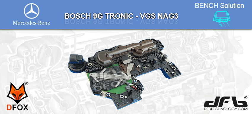 Nuovo driver BENCH MODE per TCU 9G Tronic VGS-NAG3