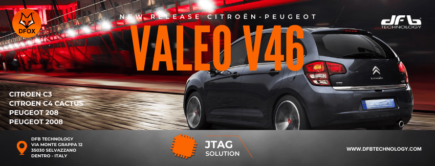 PSA VALEO V46 JTAG MODE