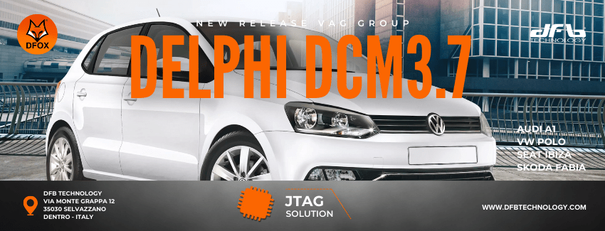 VAG DELPHI DCM3.7 JTAG MODE