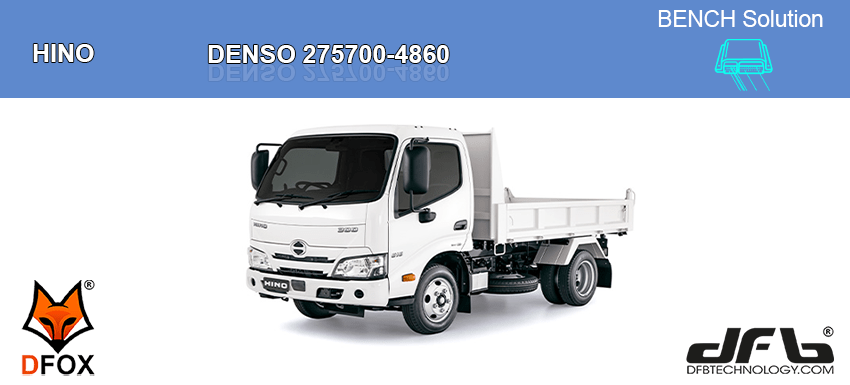 BENCH MODE per Denso 275700-4860 Hino