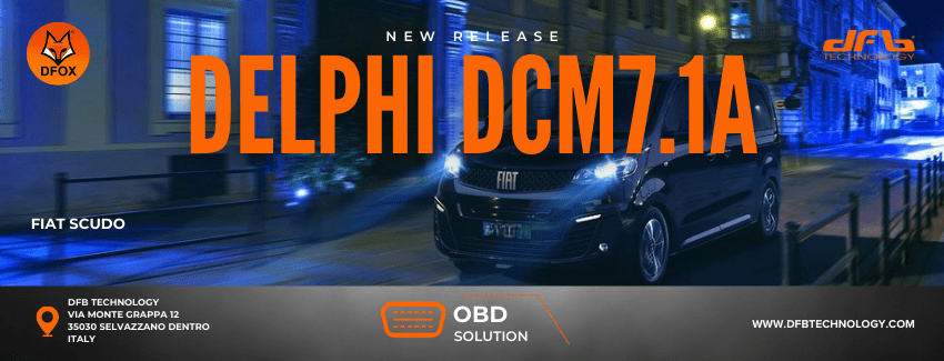 FIAT SCUDO DELPHI DCM7.1A