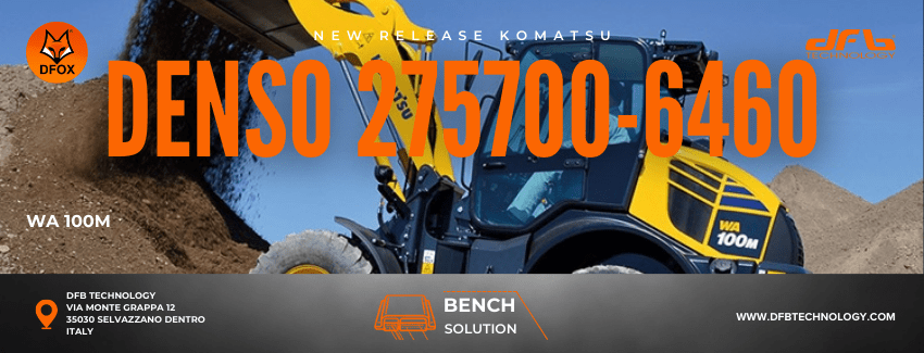 KOMATSU Denso 275700-6xxx BENCH